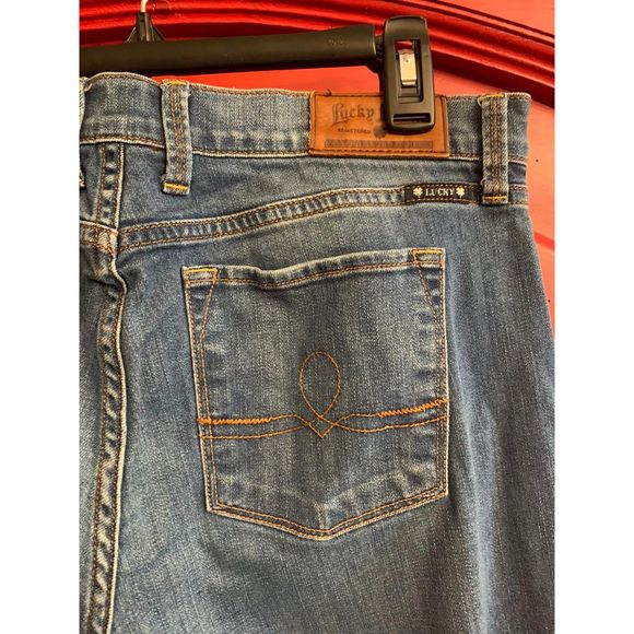 Lucky Brand Sz 12 31 Regular Denim Jeans Sofia Boot Very Light Wear Medium Wash - Picture 3 of 5